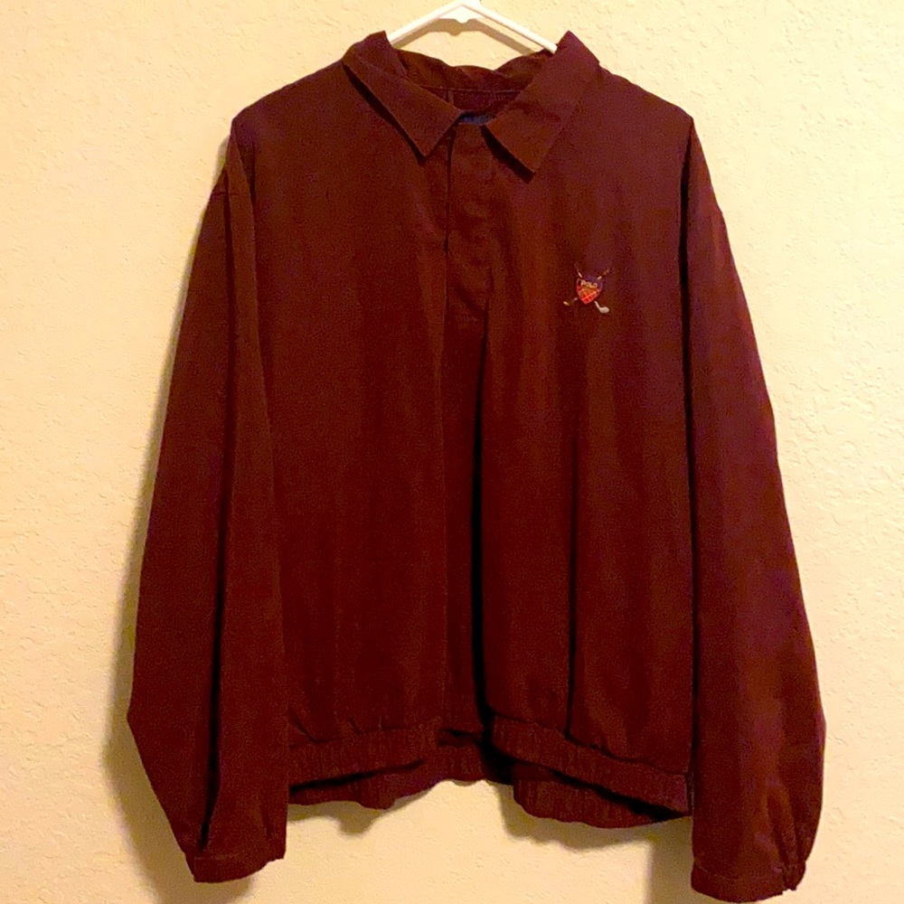 L polo golf jacket